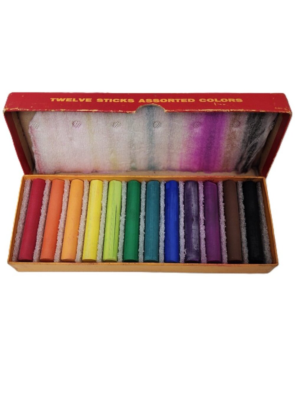 RARE COLLECTIBLE AN-DU-SEPTIC BINNEY & SMITH DUSTLESS CHALK 12 COLORS NEW